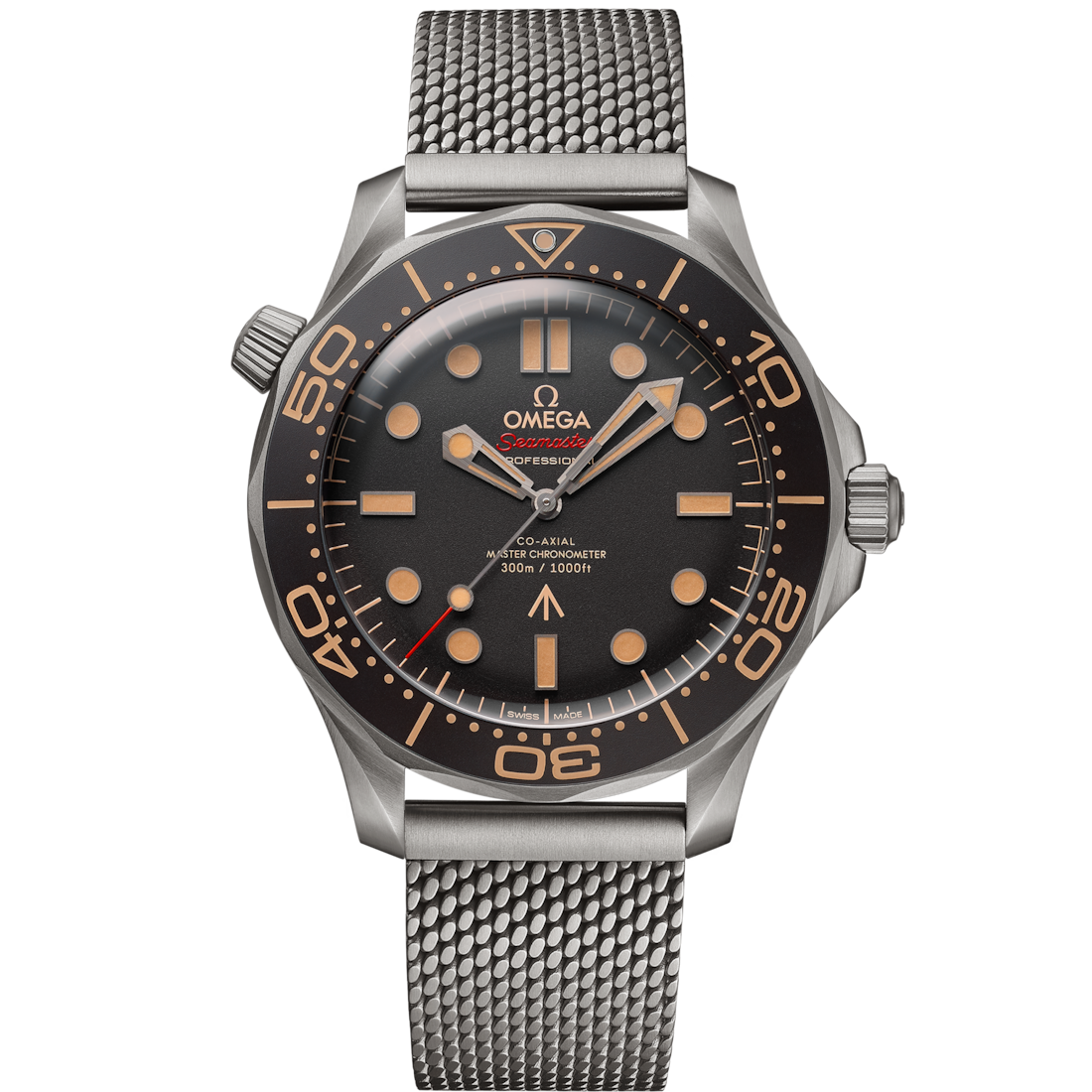RELÓGIO OMEGA SEAMASTER DIVER 300M 42MM (EDIÇÃO 007) + CAIXA E CERTIFICADO (LINHA PREMIUM)