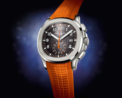 PATEK PHILIPPE AQUANAT CRÓNOGRAFO FLYBACK ORANGE