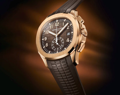 PATEK PHILIPPE AQUANAT CRONÓGRAFO FLYBACK ROSE