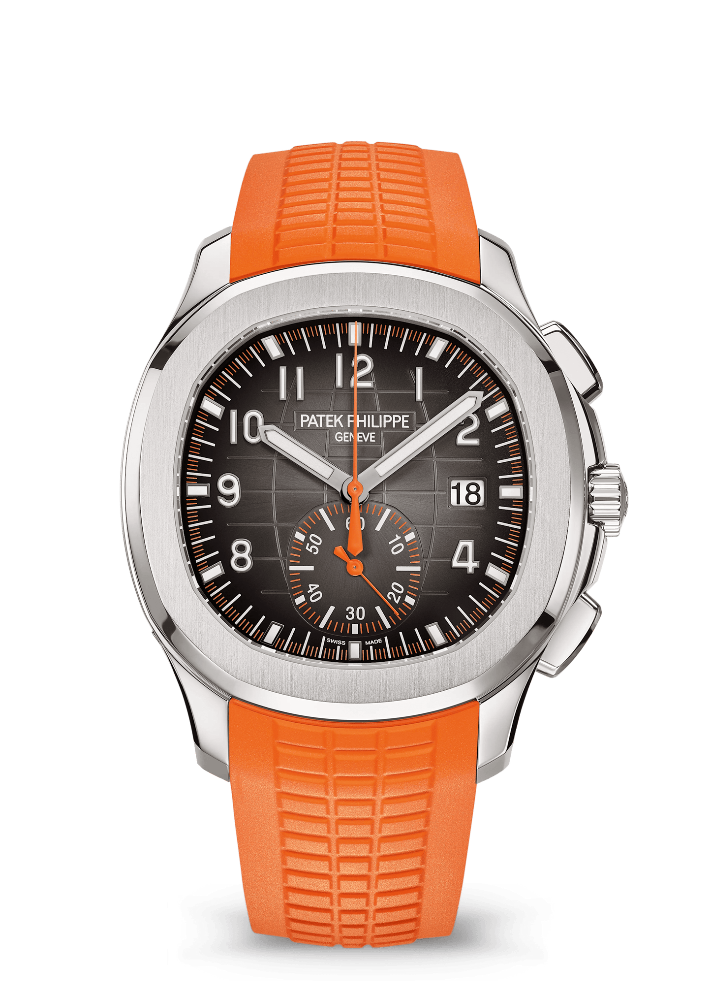 PATEK PHILIPPE AQUANAT CRÓNOGRAFO FLYBACK ORANGE