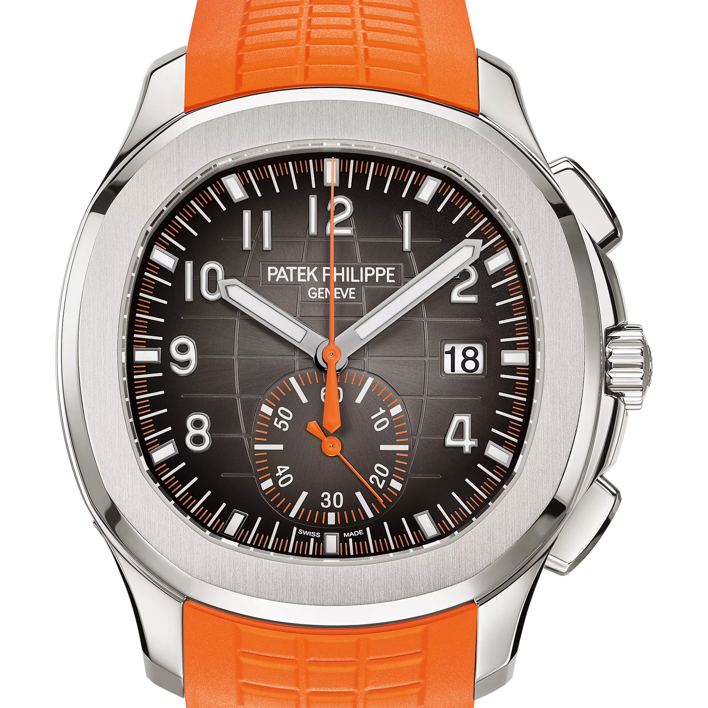 PATEK PHILIPPE AQUANAT CRÓNOGRAFO FLYBACK ORANGE