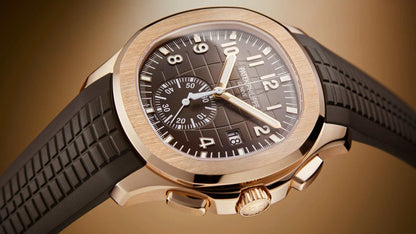 PATEK PHILIPPE AQUANAT CRONÓGRAFO FLYBACK ROSE