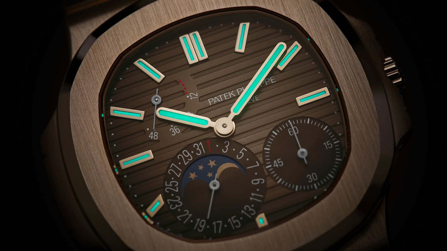 PATEK  PHILIPPE NAUTILUS - FASES DA LUA
