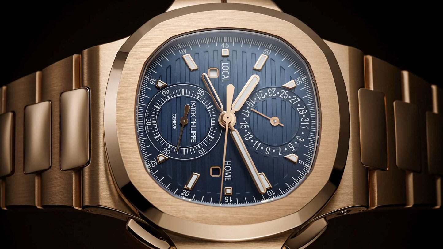 PATEK  PHILIPPE NAUTILUS - FLAYBACK TEMPO DE VIAGEM