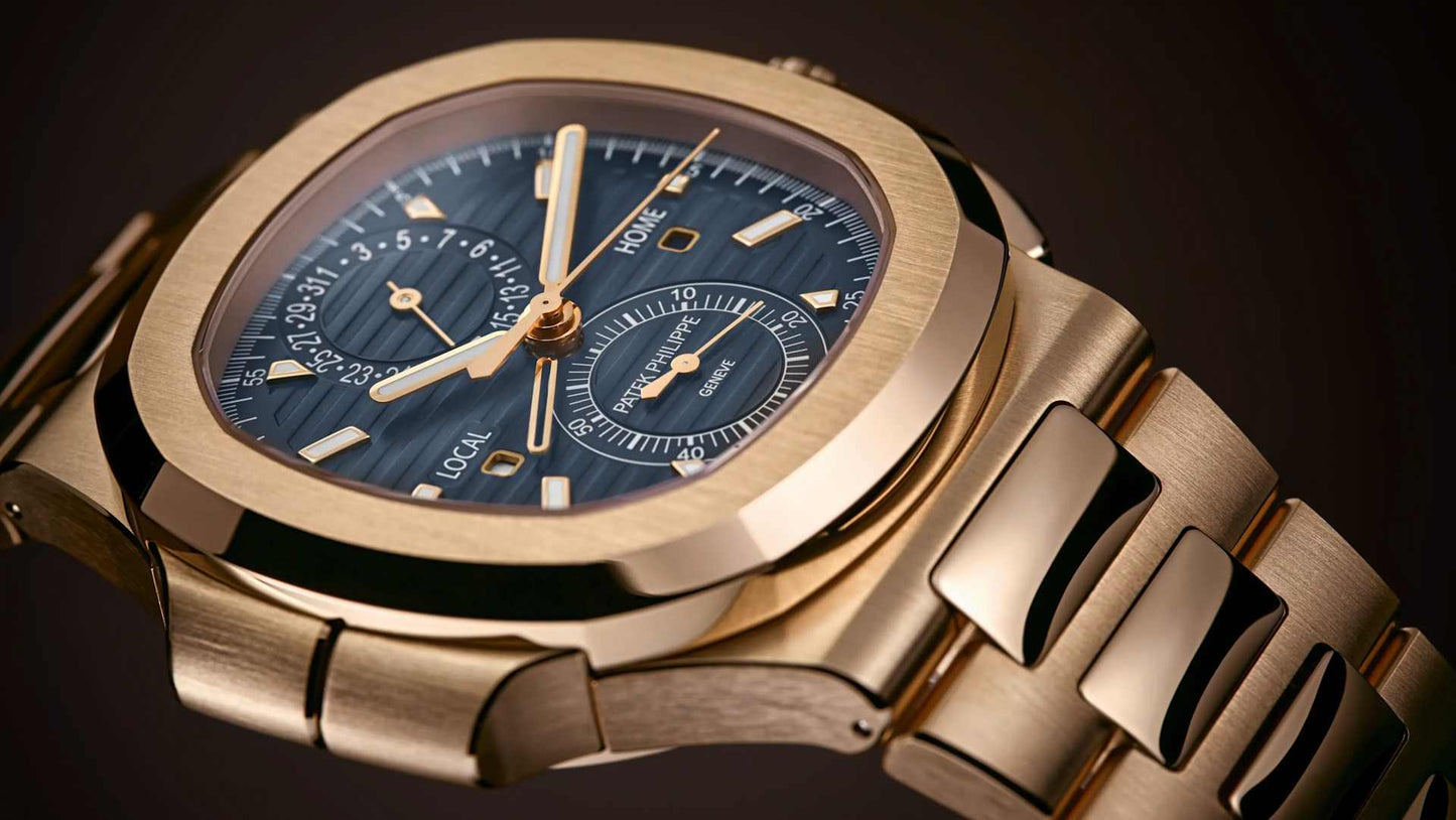 PATEK  PHILIPPE NAUTILUS - FLAYBACK TEMPO DE VIAGEM
