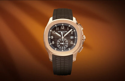 PATEK PHILIPPE AQUANAT CRONÓGRAFO FLYBACK ROSE