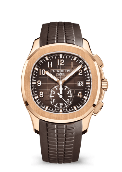 PATEK PHILIPPE AQUANAT CRONÓGRAFO FLYBACK ROSE