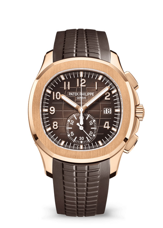 PATEK PHILIPPE AQUANAT CRONÓGRAFO FLYBACK ROSE