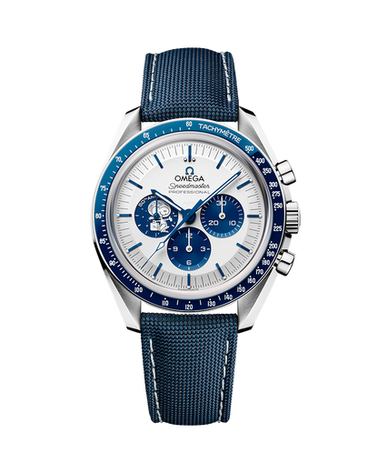 RELÓGIO OMEGA SPEEDMASTER SERIE DE ANIVERSARIO SNOOPY 50 TH (LINHA PREMIUM)
