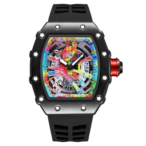 RELÓGIO ANVIL GRAFFITI AUTOMÁTICO